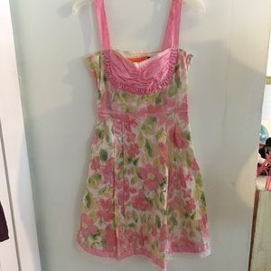 •Cynthia Steffe• Floral Dress
